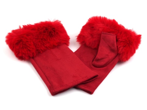 OUTLET-RK-014 Rękawiczki Damskie Mitenki