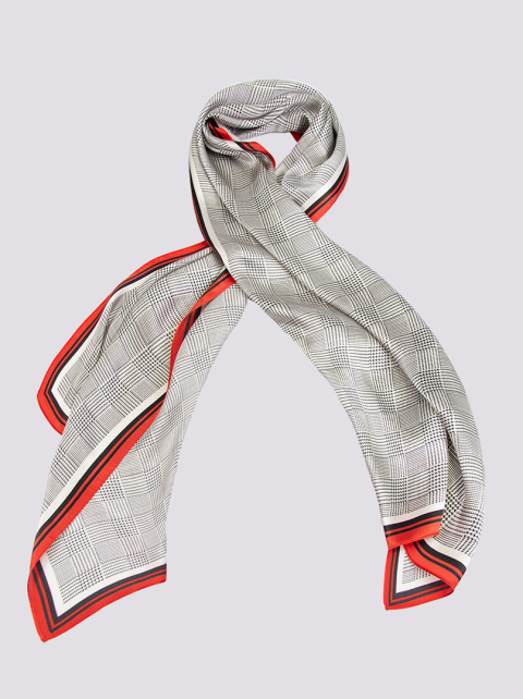 SD-019 Printed silk scarf 170x50cm