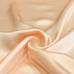 Apricot Satin Silk Pillowcase 1 pc., ~70x80 cm