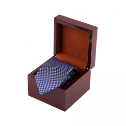 KRD-535 Silk tie in wooden box