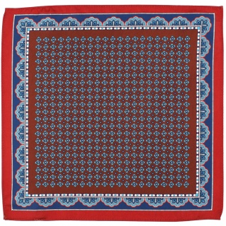 PM-093 Poszetka z Mikrofibry w Klasyczny Wzór