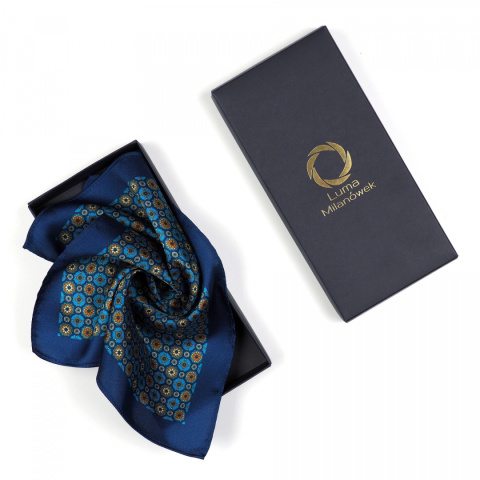 PM-099 Poszetka z Mikrofibry ze Wzorem