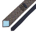 IT-486 Krawat z jedwabiu włoskiego szyty ręcznie w Polsce - Kolekcja Milano