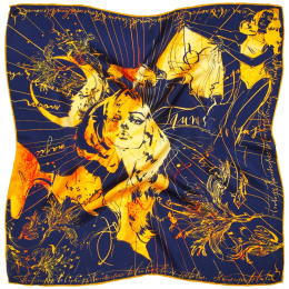 Silk scarf " Taurus"