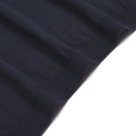 B6 Men's 100% cotton polo shirt with zipper, navy blue