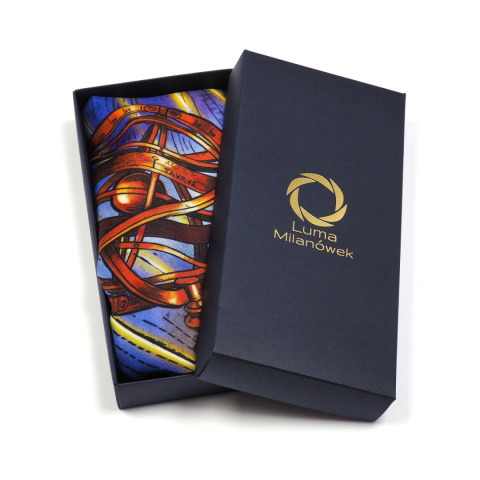 Apaszka jedwabna Mikołaj Kopernik 68x68 cm MK-01