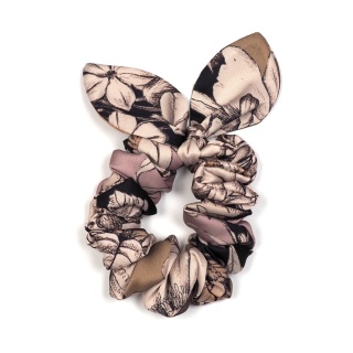 Elastic band with bow bunny ear Conservative Brown