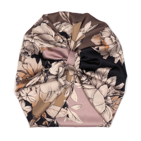 Turban on the head Conservative Brown