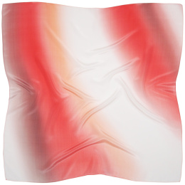 AC9-1012 Hand-shaded silk scarf, 77x77cm
