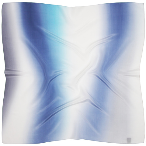 AC9-991 Hand-shaded silk scarf, 83x83cm