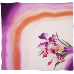 AM-1012 Hand Painted Silk Scarf