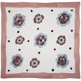 AM-1013 Hand Painted Silk Scarf