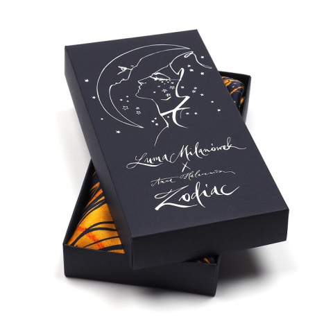 Silk Scarf Zodiac Virgo 67x67cm by Anna Halarewicz Silk Scarf Zodiac Virgo 67x67cm by Anna Halarewicz