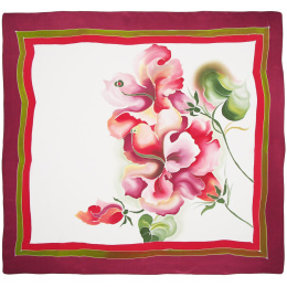 AM-1014 Hand Painted Silk Scarf