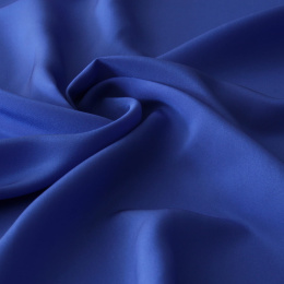 Dark blue Crepe Silk Scarf, 90x90cm