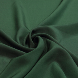 Dark green Crepe Silk Scarf, 90x90cm