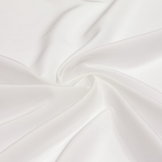 Ecru crepe silk scarf 180x45cm SZK-240