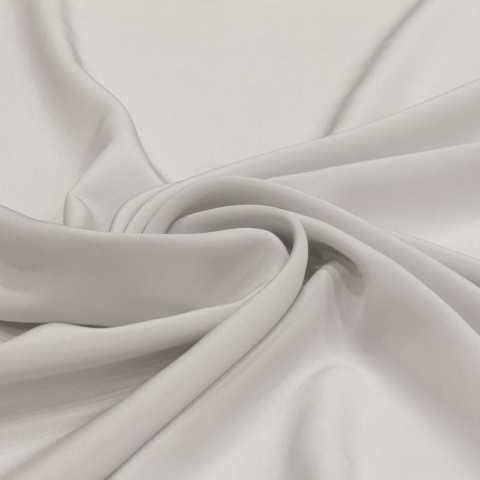 AJK-522Jasnoszara Jedwabna Apaszka Krepa, 55x55cm