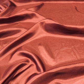 Burgundy silk habotai scarf 200x65 cm SZH-043