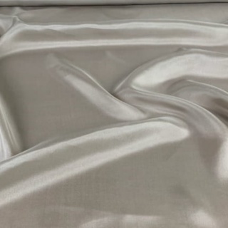 Chłodny beżowy jedwabny szal habotai 200x65 cm SZH-003