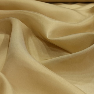 Ciemnobeżowy jedwabny szal habotai 200x65 cm SZH-005