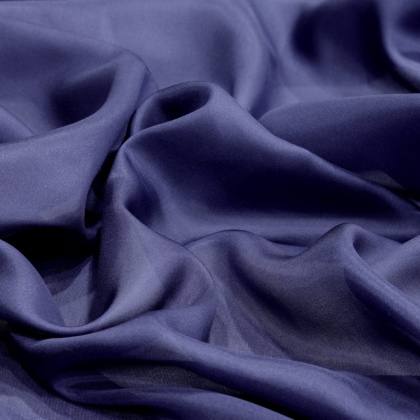 Szafirowy szal habotai granatowy 200x65 cm SZH-015