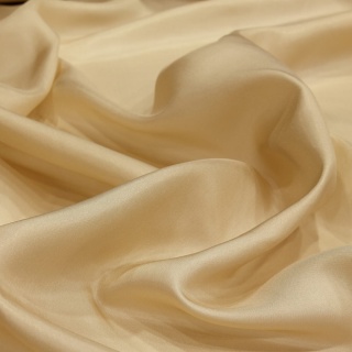 One-color Habotai scarf, 200x65 cm