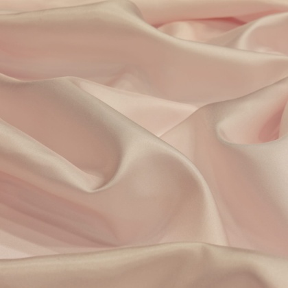 Jasnoróżowy jedwabny szal habotai 200x65 cm SZH-020