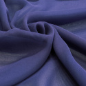 SZZ-007 One-color silk scarf - Georgette, 200x65cm