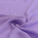 SZZ-348 Lilac silk scarf - Georgette, 200x65cm