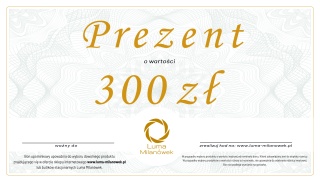 300 zł Bon Upominkowy Luma Milanówek