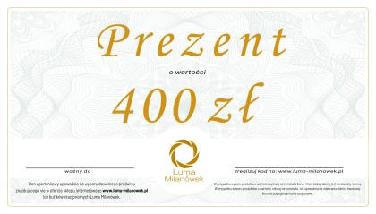 400 zł Bon Upominkowy