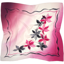 AM-1041 Hand Painted Silk Scarf