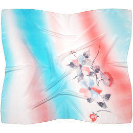 AM-1051 Hand Painted Silk Scarf
