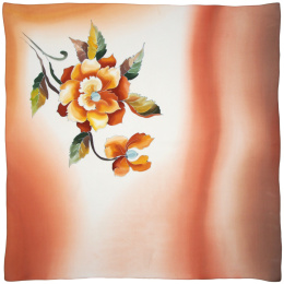 AM-1039 Hand Painted Silk Scarf