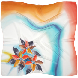 AM-1044 Hand Painted Silk Scarf