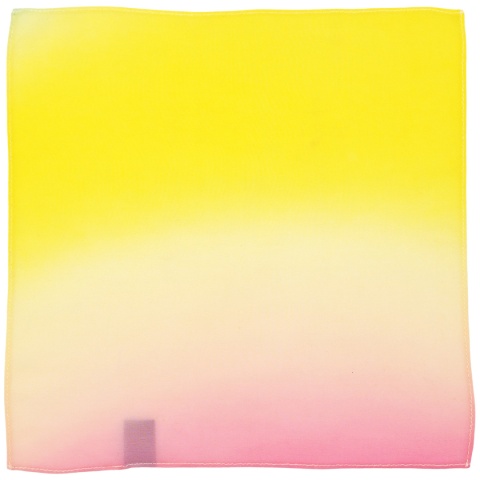 Męska jedwabna poszetka do brustaszy w marynarce ręcznie malowana 30x30 cm