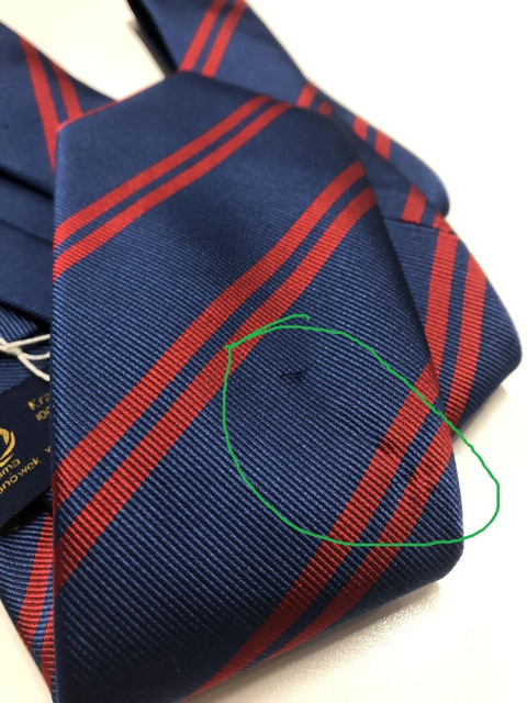 OUTLET Luma Milanówek Silk Tie - JACQUARD