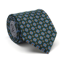 IT-001 Italian silk tie sewn by hand in Poland - Milano Collection