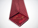 IT-001 Krawat z jedwabiu włoskiego szyty ręcznie w Polsce - Kolekcja Milano