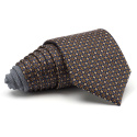 IT-004 Krawat z jedwabiu włoskiego szyty ręcznie w Polsce - Kolekcja Milano