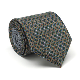 IT-010 Italian silk tie sewn by hand in Poland - Milano Collection