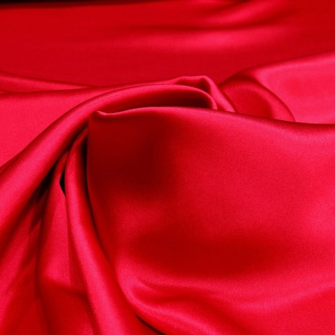 Jedwabna poszewka na poduszkę z satyny czerwona 40x40 cm jasiek