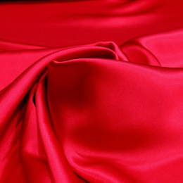 Jedwabna poszewka na poduszkę z czerwona 70x80 cm