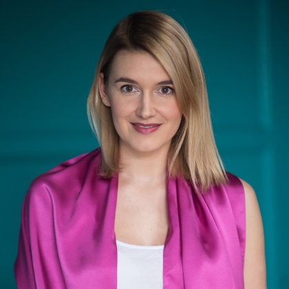 Amarantowy jedwabny szal habotai 200x65 cm SZH-001