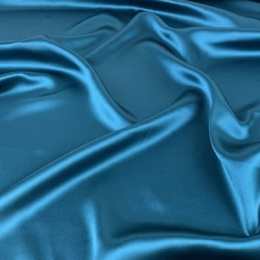Silk satin fitted sheet, 160x200 cm