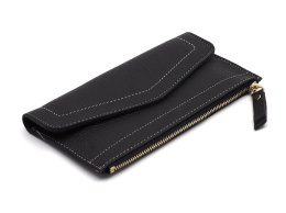 Women's wallet small clutch bag black