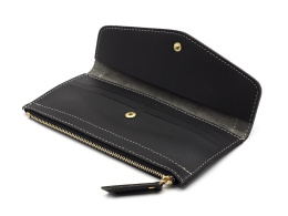 Women's wallet small clutch bag black