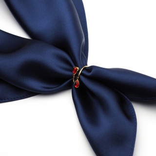 A clasp, ring for a scarf or shawl