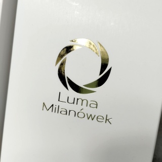 Pudełko prezentowe na krawat lub apaszkę białe slim